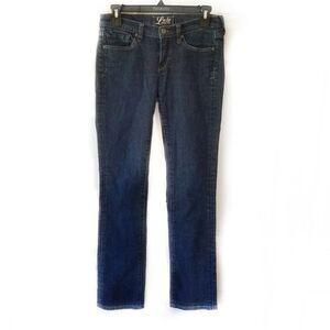 Lucky Brand Southside Zoe Straight Leg Jeans Resin Rinse Dark Wash 2 26